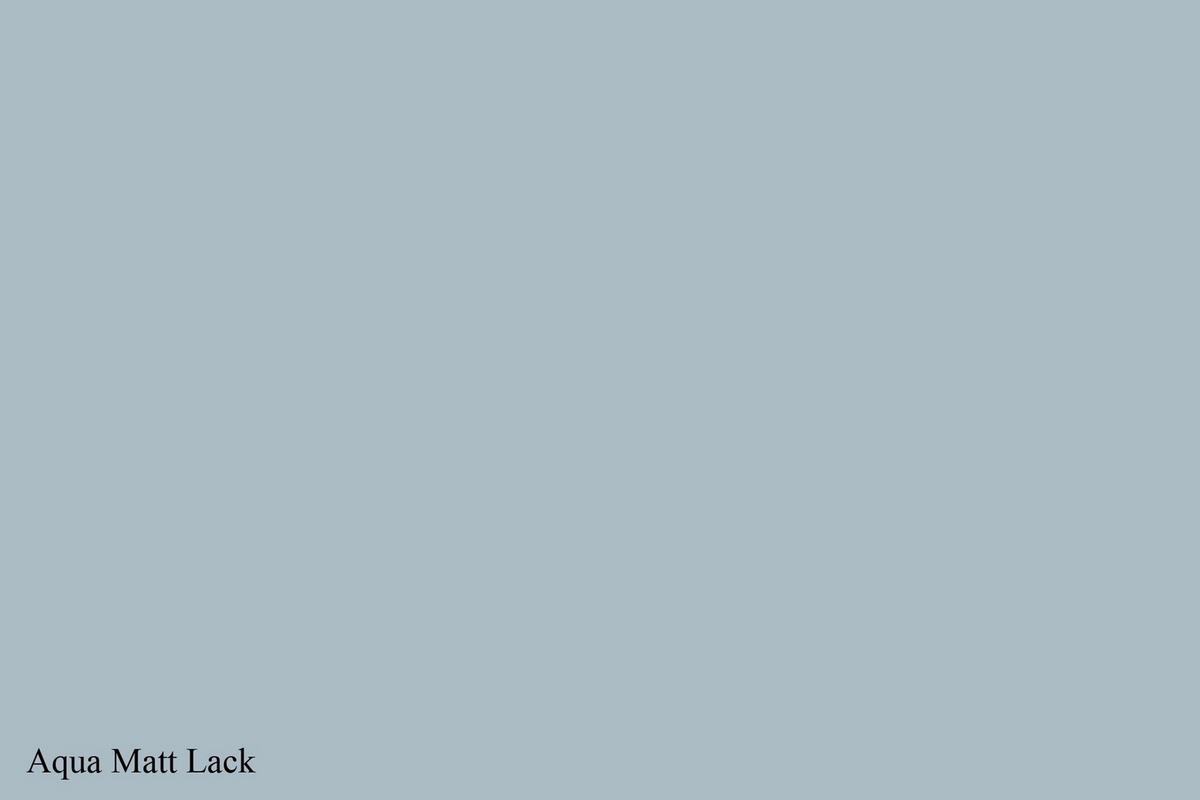 REGAL Elga 33x33x126 aus Holzwerkstoff in der Farbe aqua matt lack - Blau, Kunststoff (33/126/33cm) - 58aufmkessel