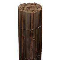SICHTSCHUTZZAUN SolVision B55 120/600 cm Bambus Braun - Braun, Naturmaterialien (600/120cm) - Sol Royal