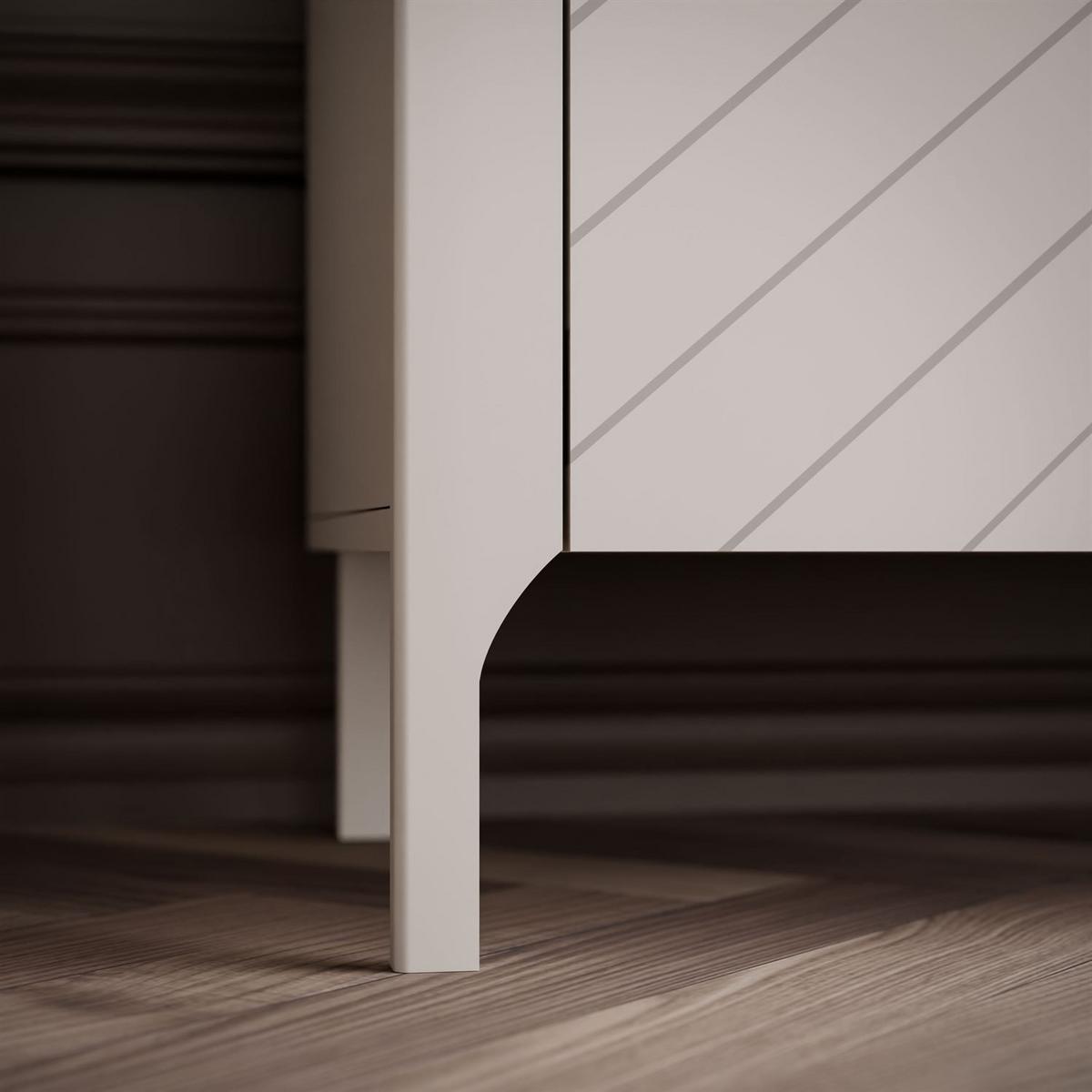 SIDEBOARD mit Schubladen LUMI, Kaschmir - Kaschmir, Holzwerkstoff (153/95/40cm) - Lookway