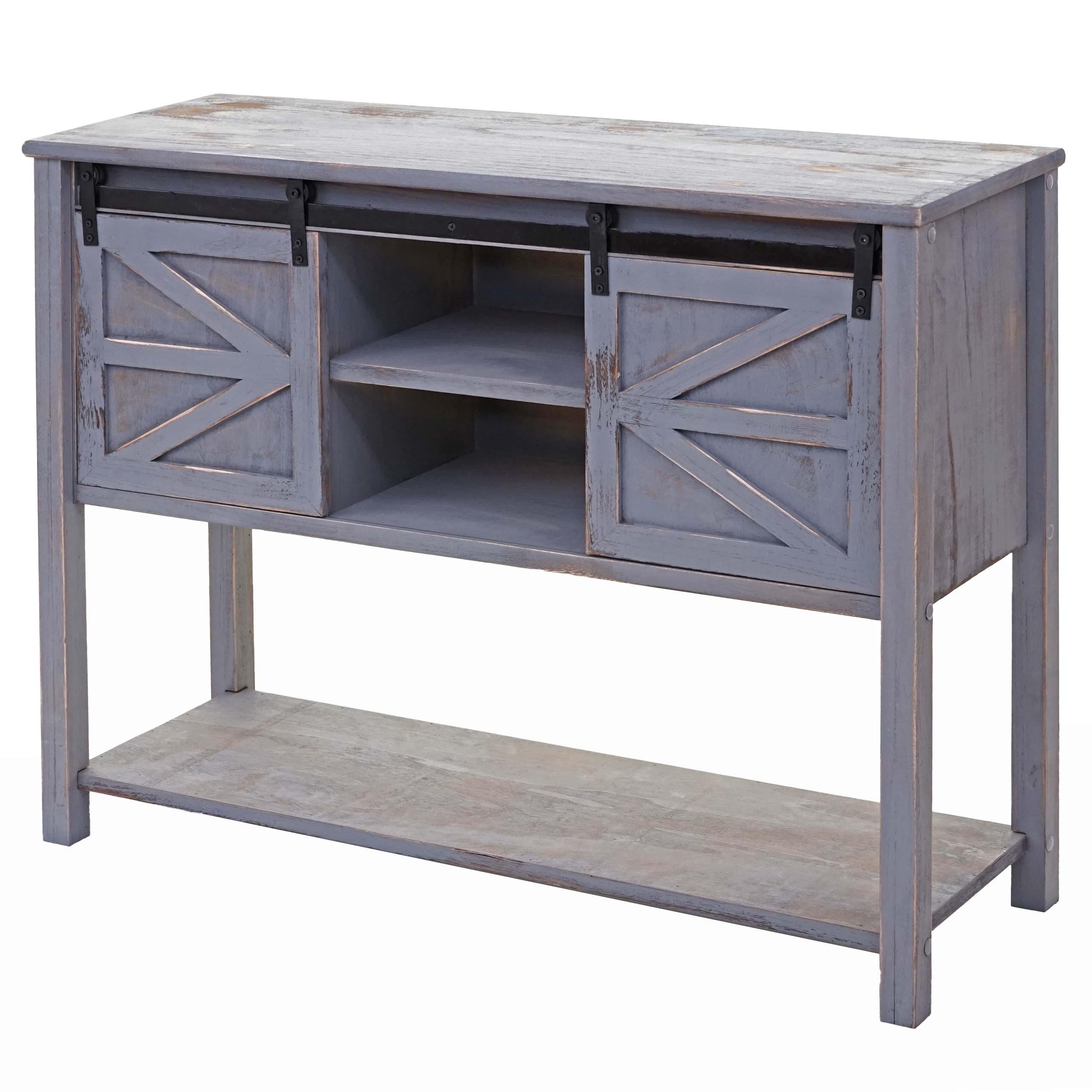 KOMMODE Anthrazit - Anthrazit, Holz (102/81/34cm) - MCW