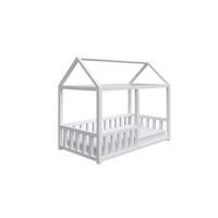KINDERBETT TAMI 80x160 cm Weiß - Weiß, Holz (80/160cm) - MASSENO