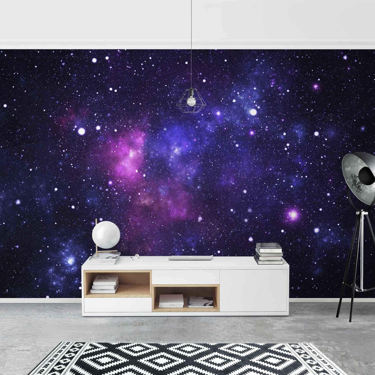 FOTOTAPETE Galaxie 288/190 cm - Multicolor, Papier (288/190cm) - Bilderwelten