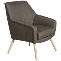 SESSEL Kachka Bezug Flachgewebe Buche natur / sahara - Gelb, Kunststoff (67/81/71cm) - 58aufmkessel