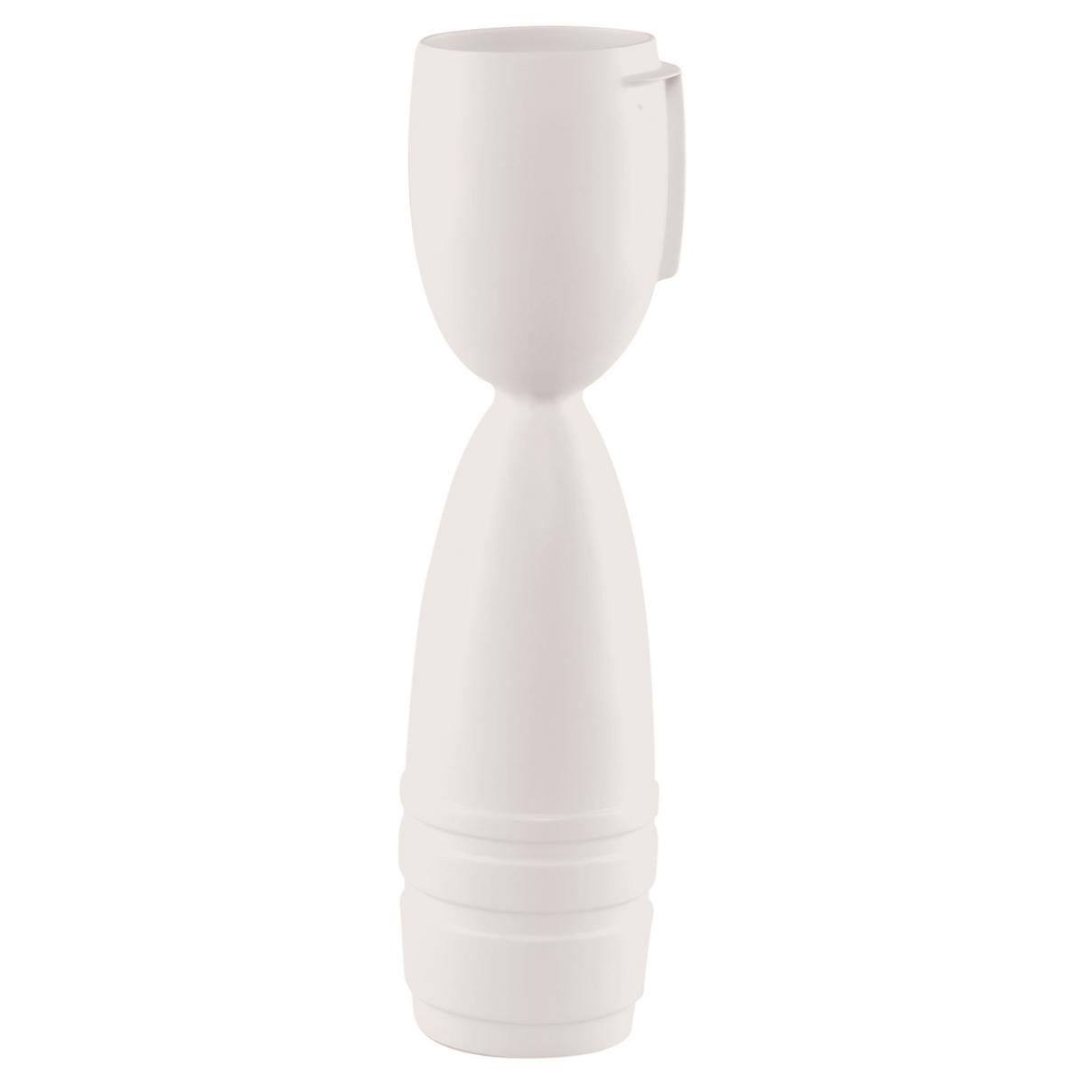 VASE "GÜNTHER" Studio 8 Vultus weiß 41 cm - Weiß, Keramik (41cm) - Goebel
