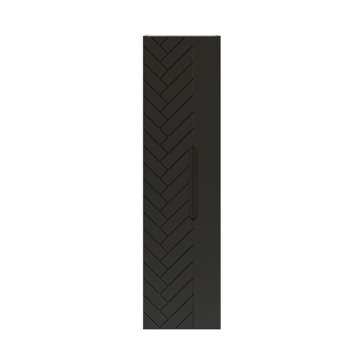 HÄNGESÄULE Daria Schwarz - Schwarz, Holzwerkstoff (34.5/130/31.8cm) - Petits-meubles