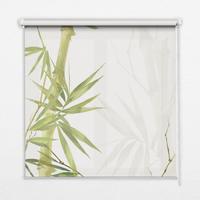 INNENROLLO - Fensterrollo - Rollo - 70x140 cm - Bambus - Weiß, Kunststoff (70/140/0.5cm) - TULUP