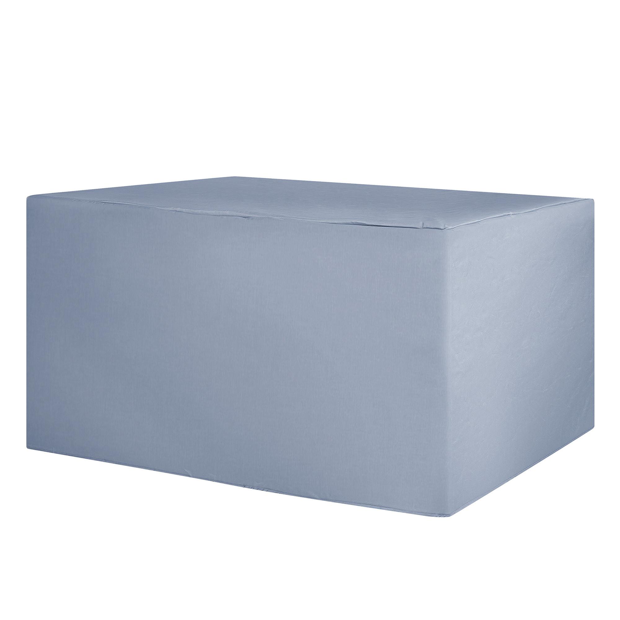 REGENSCHUTZ für Gartenmöbel hellblau 230/225/65 cm Grande Chuva - Blau, Kunststoff (230/65/225cm) - Beliani