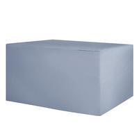 REGENSCHUTZ für Gartenmöbel hellblau 230/225/65 cm Grande Chuva - Blau, Kunststoff (230/65/225cm) - Beliani