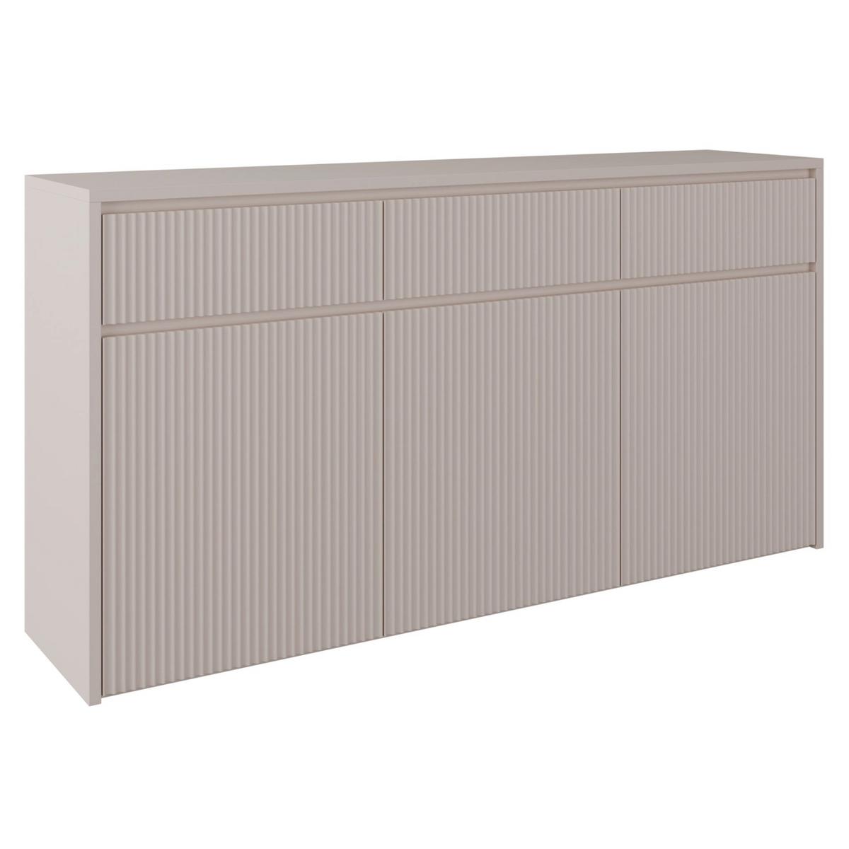 SIDEBOARD Vemmi Kaschmir 155 cm - Taupe, Holzwerkstoff (155/80/36cm) - Selsey