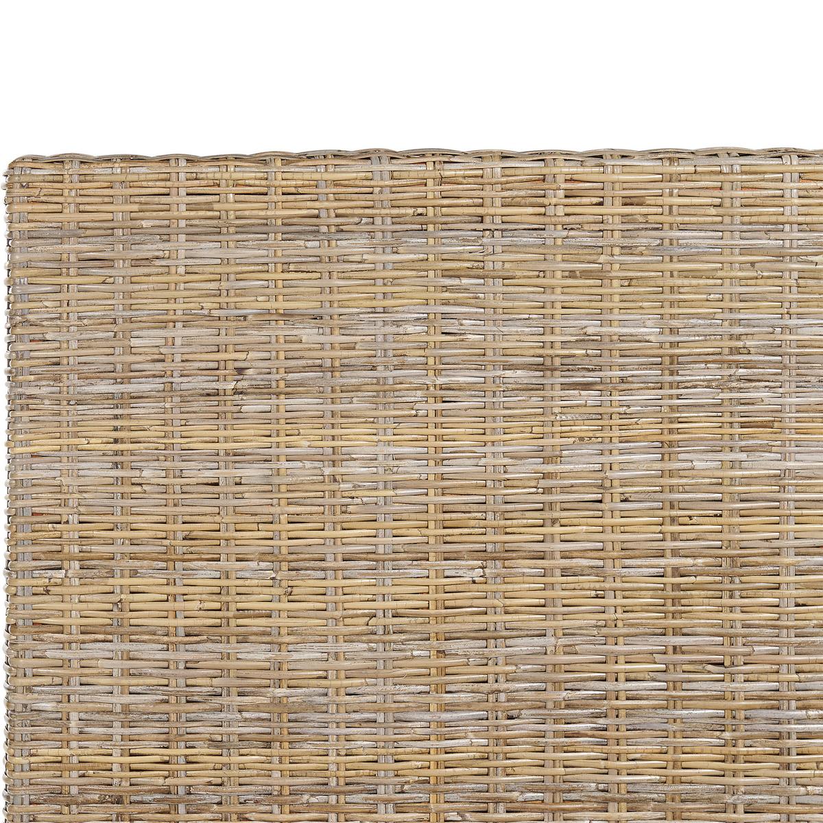 BETT mit Lattenrost 180/200 cm Rattan Naturfarben Salbris - Naturfarben, Naturmaterialien (180/200cm) - Beliani