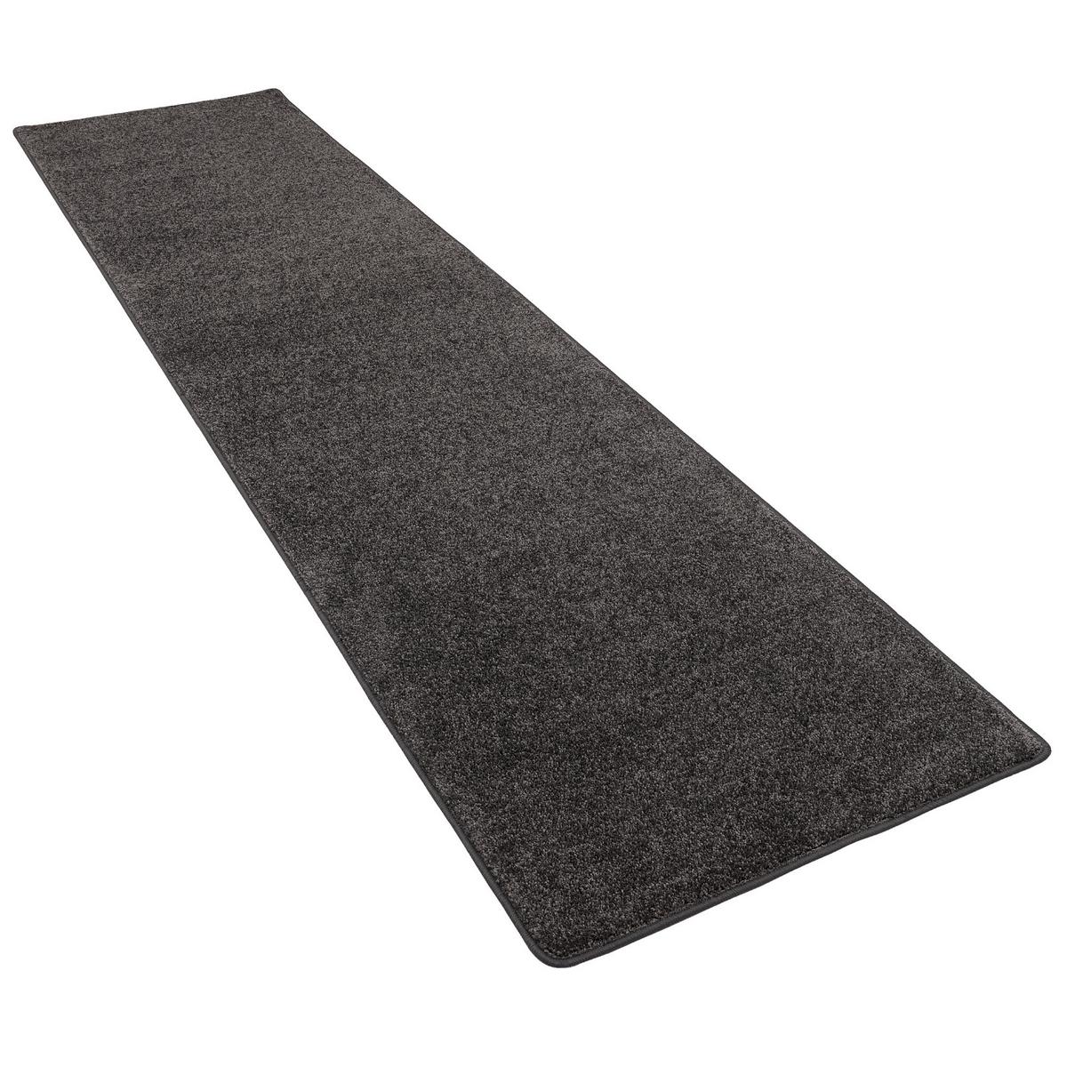 HOCHFLOR LANGFLOR TEPPICH LÄUFER COTTAGE - Anthrazit, Textil (80/240cm) - Snapstyle
