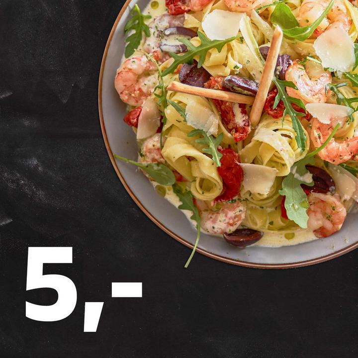 Tagliatelle Garnelen