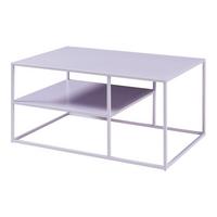 COUCHTISCH Solund 45/90/60 cm - Lila, Metall (60/90/45cm) - [en.casa]