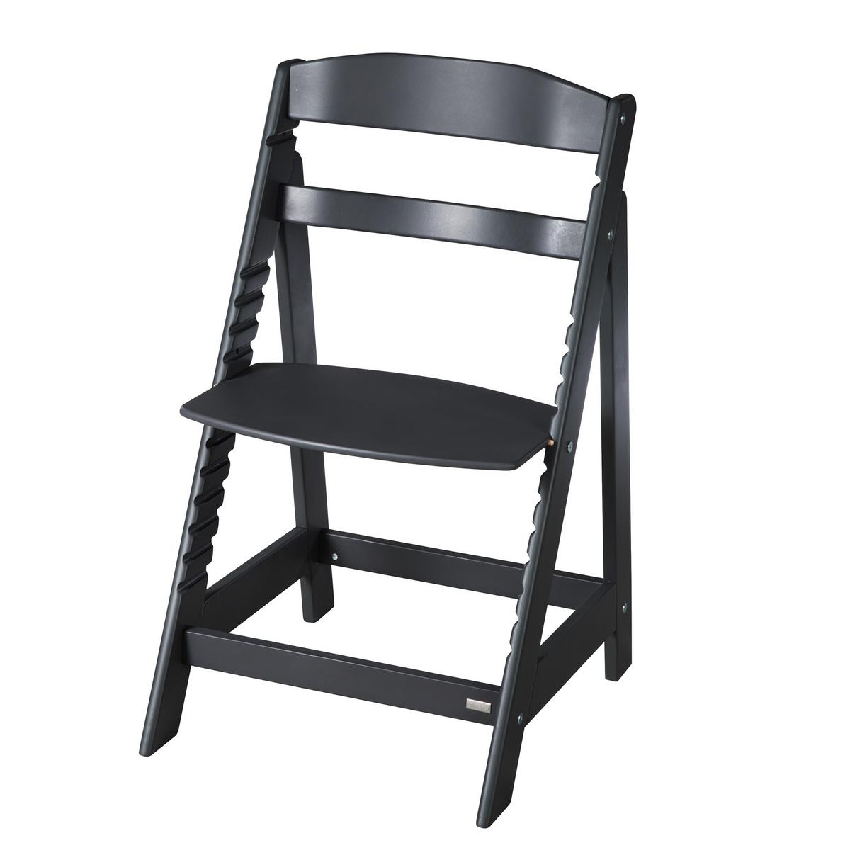 KINDERHOCHSTUHL Sit Up Flex Schwarz - Schwarz, Holzwerkstoff (44.5/80/54cm) - Roba