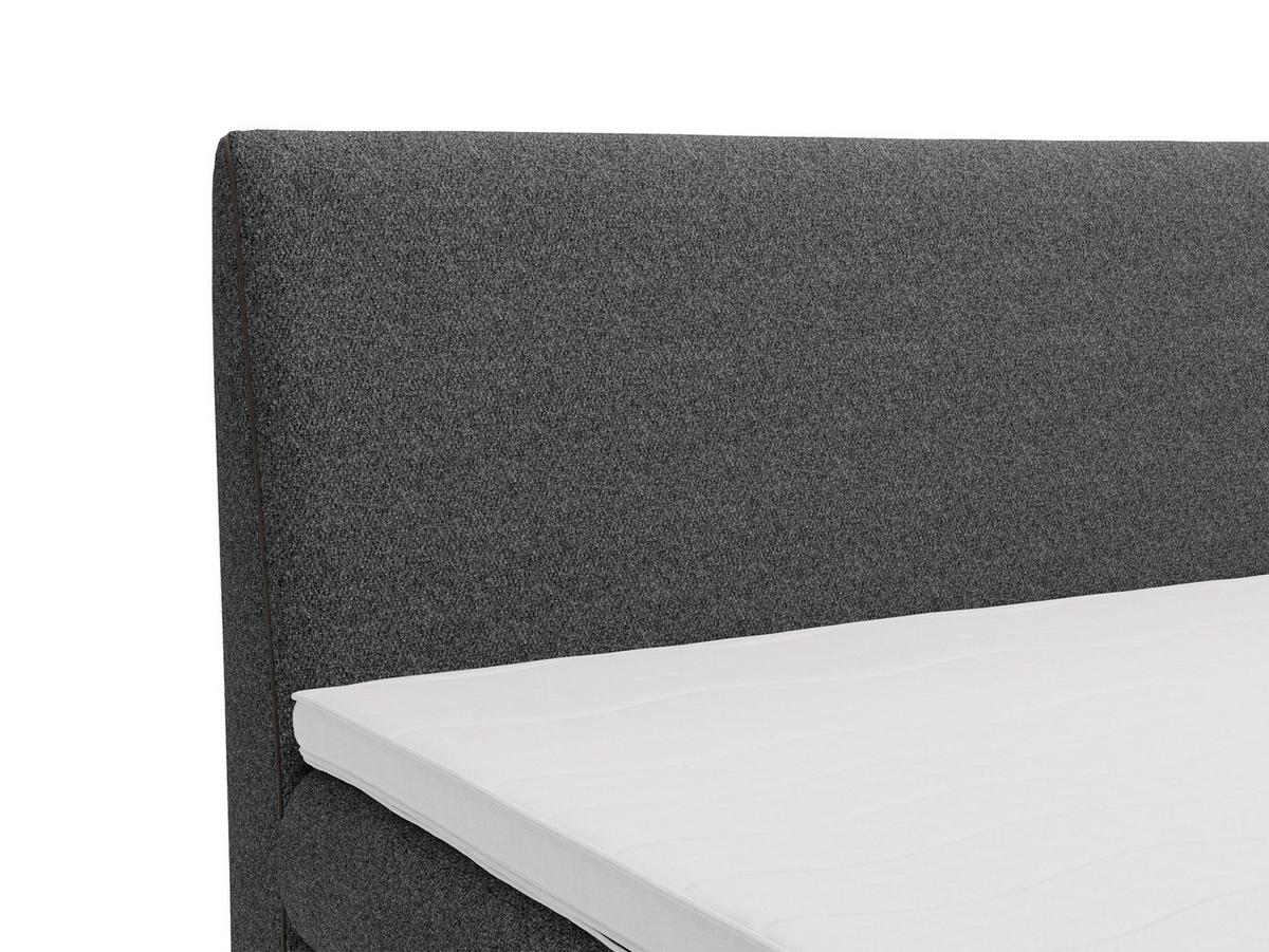 BOXBETT Evia - H3 - Braun, Holzwerkstoff/Textil (140/200cm) - MIRJAN24
