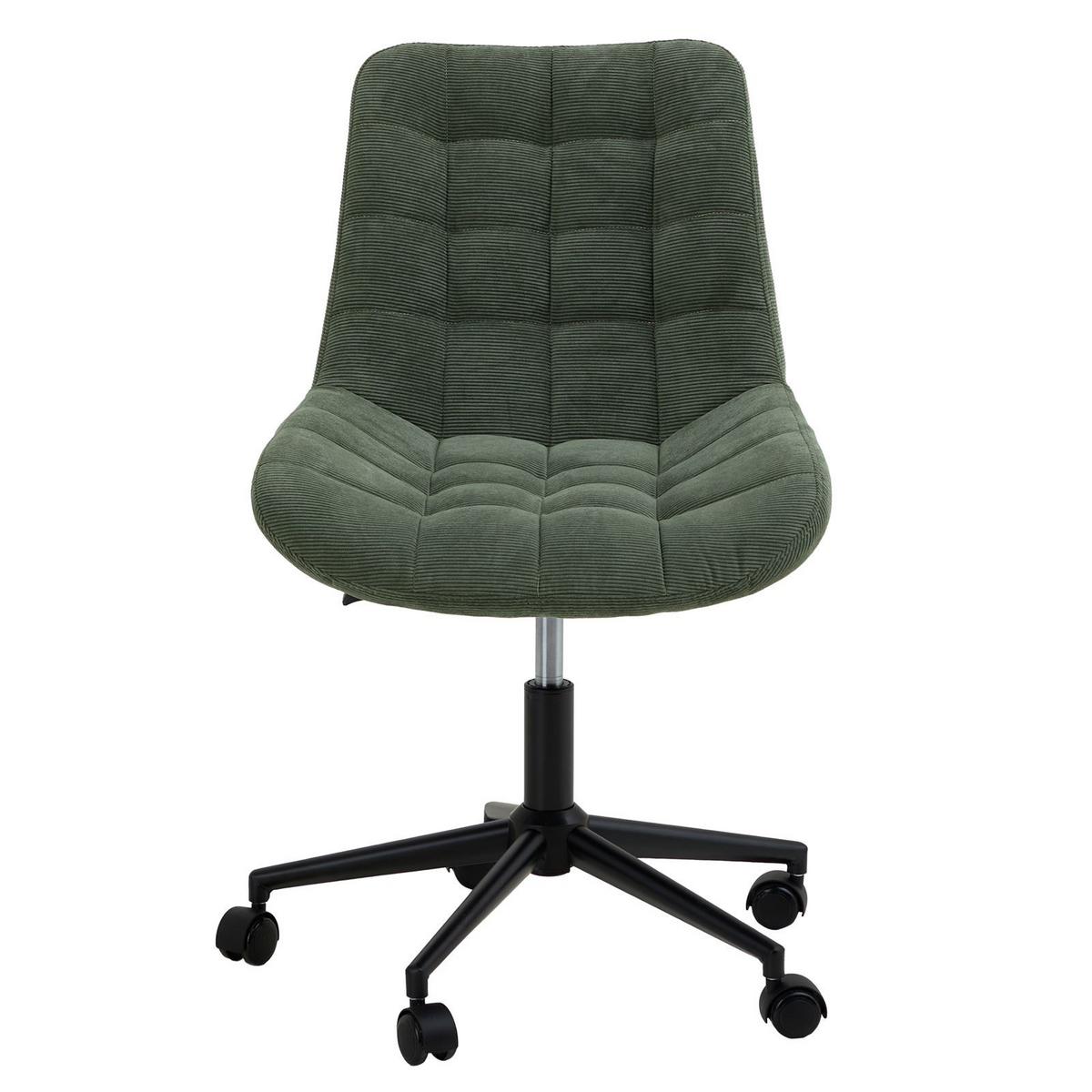 DREHSTUHL VASILO grün - Grün, Textil (54/80/61cm) - IDIMEX