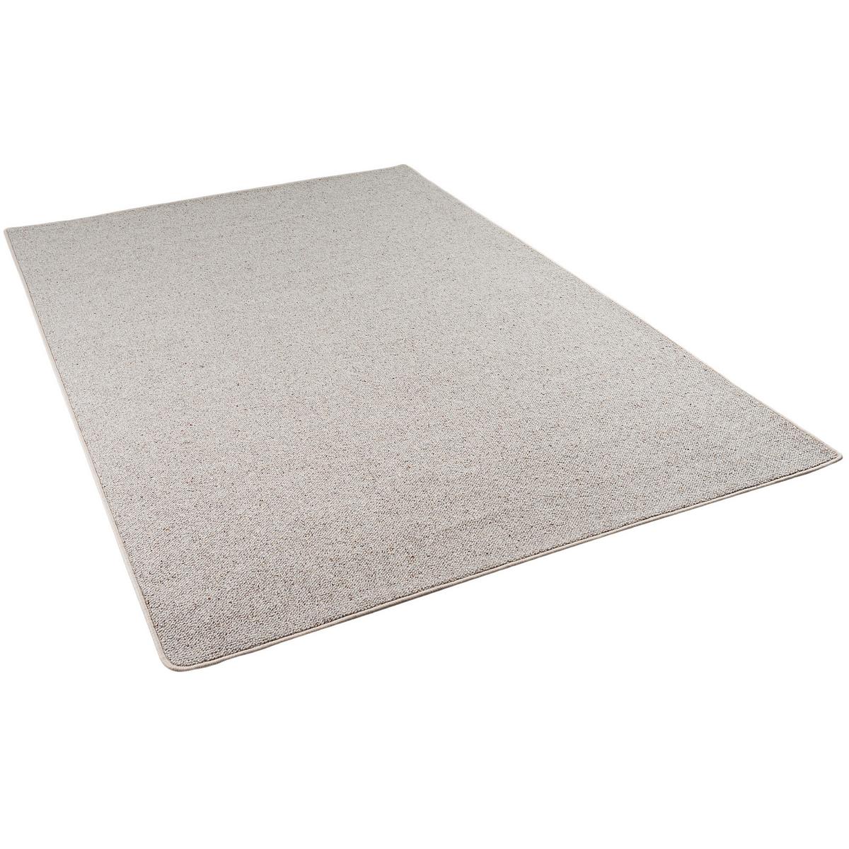 NATUR TEPPICH WOLLE BERBER - Grau, Textil (140/200cm) - Snapstyle