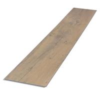 VINYLBODEN Klick 6,16m²/28 Dielen PVC Bodenbelag Eiche Rustikal Hell Holzoptik - Eichefarben, Kunststoff (122/18/0.42cm) - ML-DESIGN