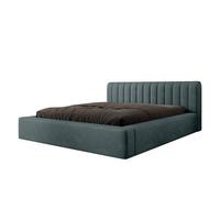 POLSTERBETT Peoria In Macau - Türkis, Holzwerkstoff/Textil (140/200cm) - Fun Möbel