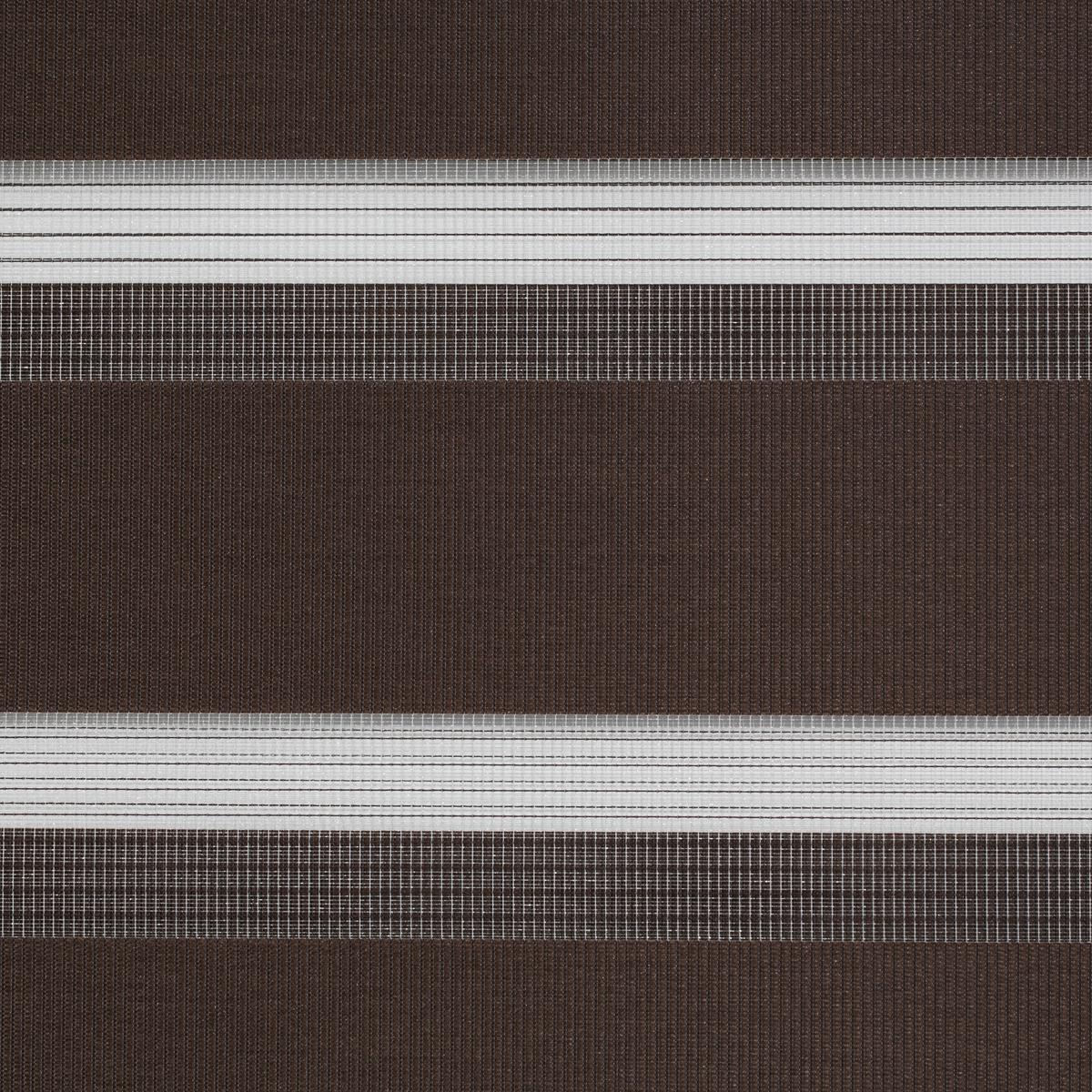 DUO ROLLO KLEMMFIX, OHNE BOHREN - Dunkelbraun, Kunststoff (55/150cm) - Lichtblick Original