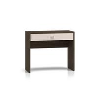 KONSOLE Kaius Kaschmir und Dunkles Holz - Beige, Holzwerkstoff (40/91.6/77.9cm) - Petits-meubles