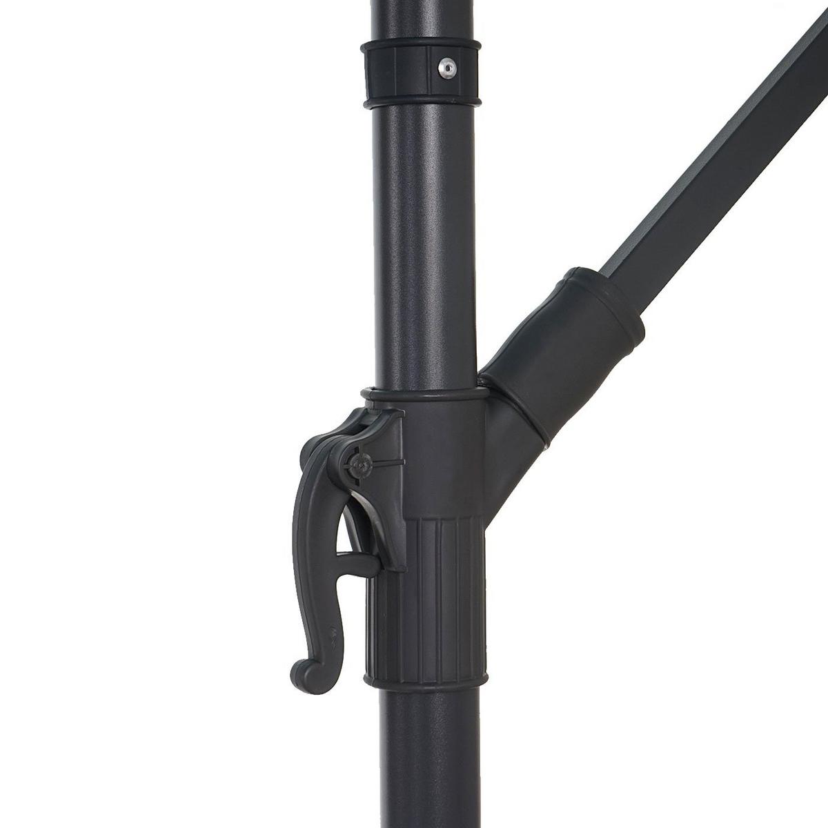AMPELSCHIRM NEIGBAR Türkis - Türkis, Textil (360/295cm) - MCW