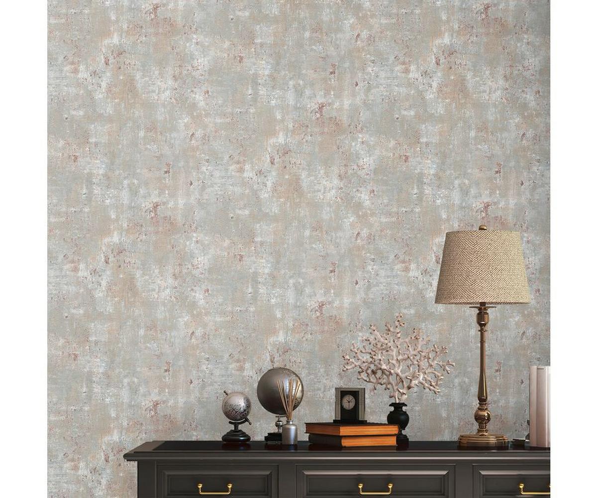 VLIESTAPETE Grau 53/1005 cm - Grau, Textil (53/1cm) - KUNSTLOFT