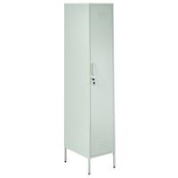 BÜROSCHRANK Metall Mintgrün Frome - Mintgrün/Grün, Metall (38/185/50cm) - Beliani
