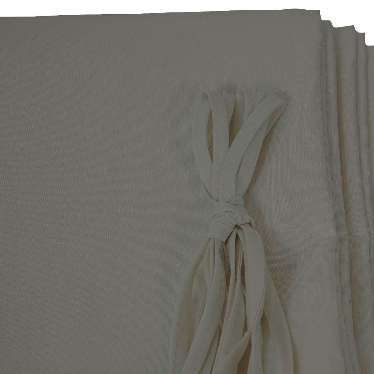 ERSATZBEZUG DACH FÜR PERGOLA BEJA taupe - Taupe, Textil (272/1/596cm) - MCW