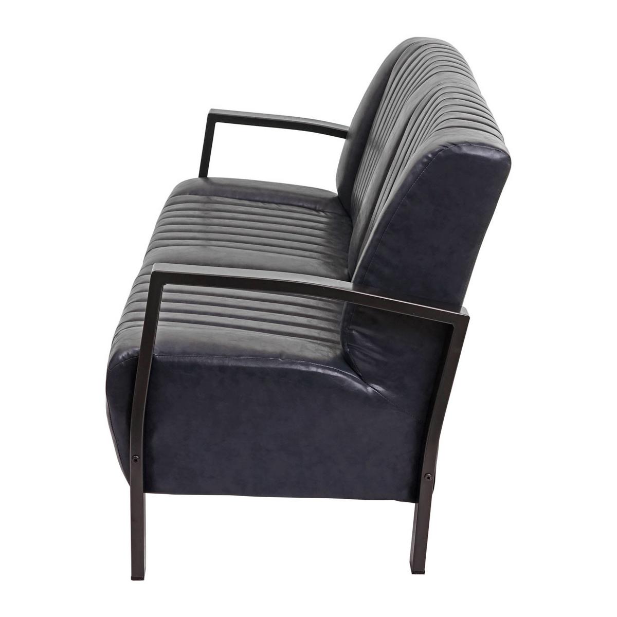 2-SITZER SOFA Grau - Grau, Textil (127/86/70cm) - MCW