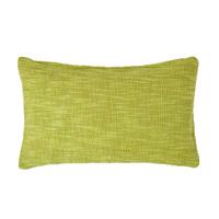 KISSENHÜLLE Nirvana Slub 30/50 cm, 100% Baumwolle - Grün, Textil (30/50cm) - Homescapes