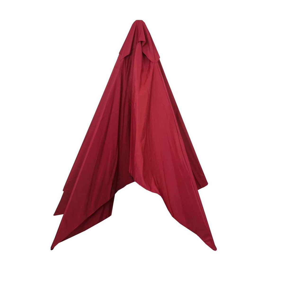 ERSATZ-BEZUG FÜR SCHIRM Bordeaux - Bordeaux, Textil (350/350cm) - MCW