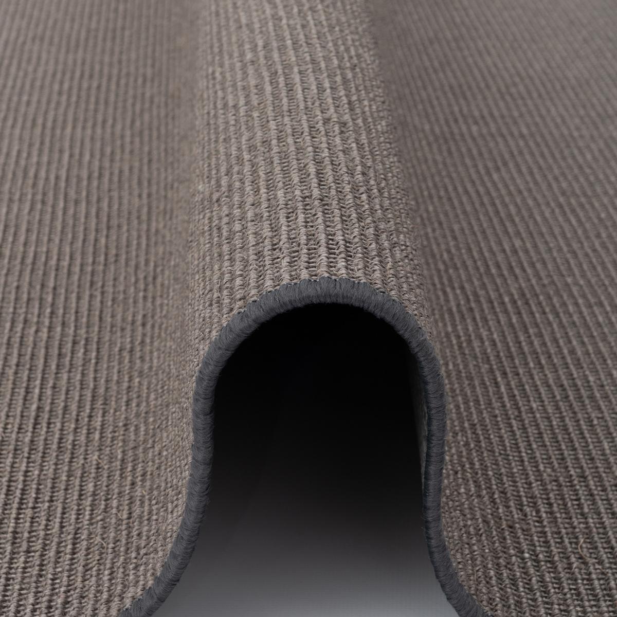 SISAL NATUR TEPPICH KLASSISCH - Anthrazit, Textil (100/300cm) - Snapstyle