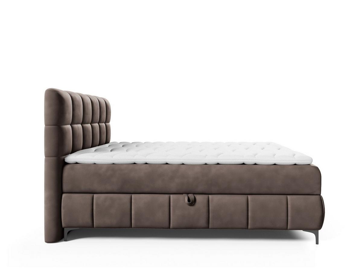 BOXBETT Sophie In Salvador - Mokka, Holzwerkstoff/Textil (180/200cm) - Fun Möbel