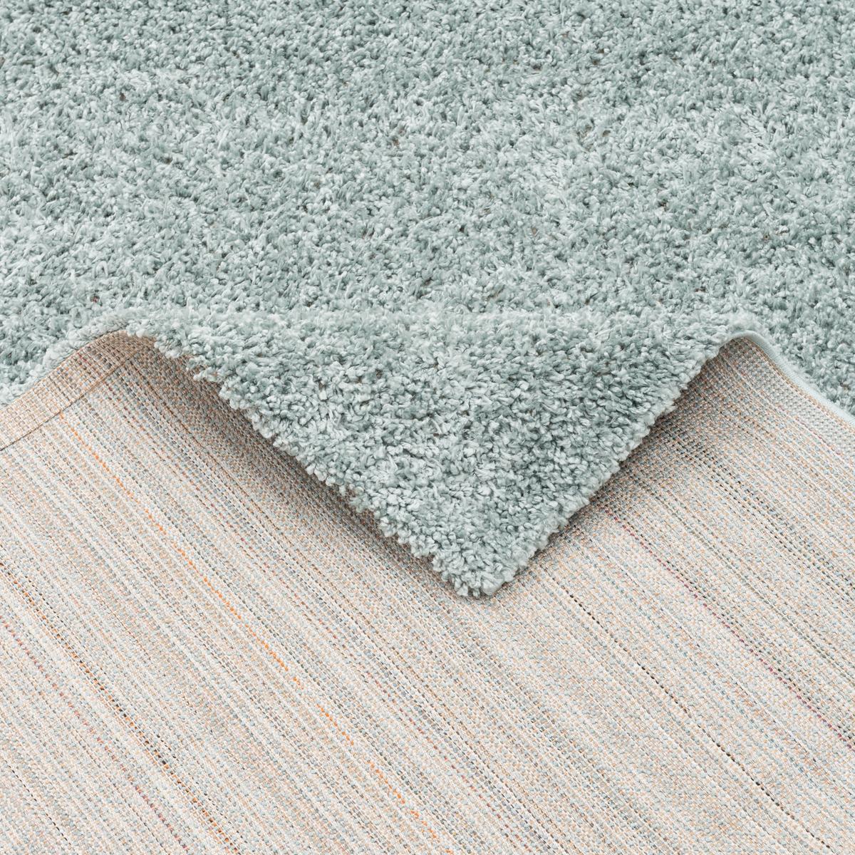 HOCHFLOR LANGFLOR SHAGGY TEPPICH COMFY MIX - Pastellblau, Textil (120/170cm) - Pergamon