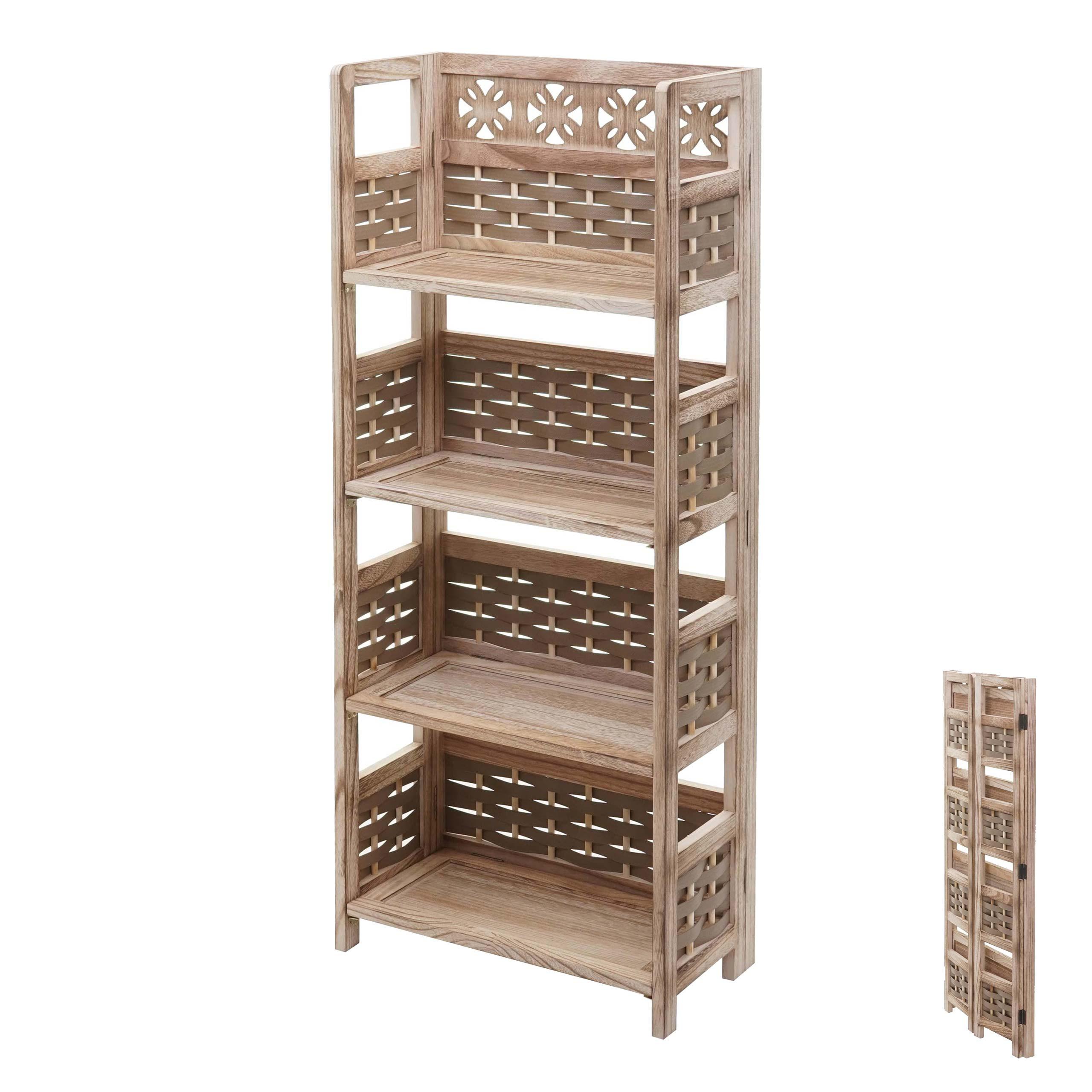 REGAL Braun - Braun, Holz (43/110/23cm) - MCW