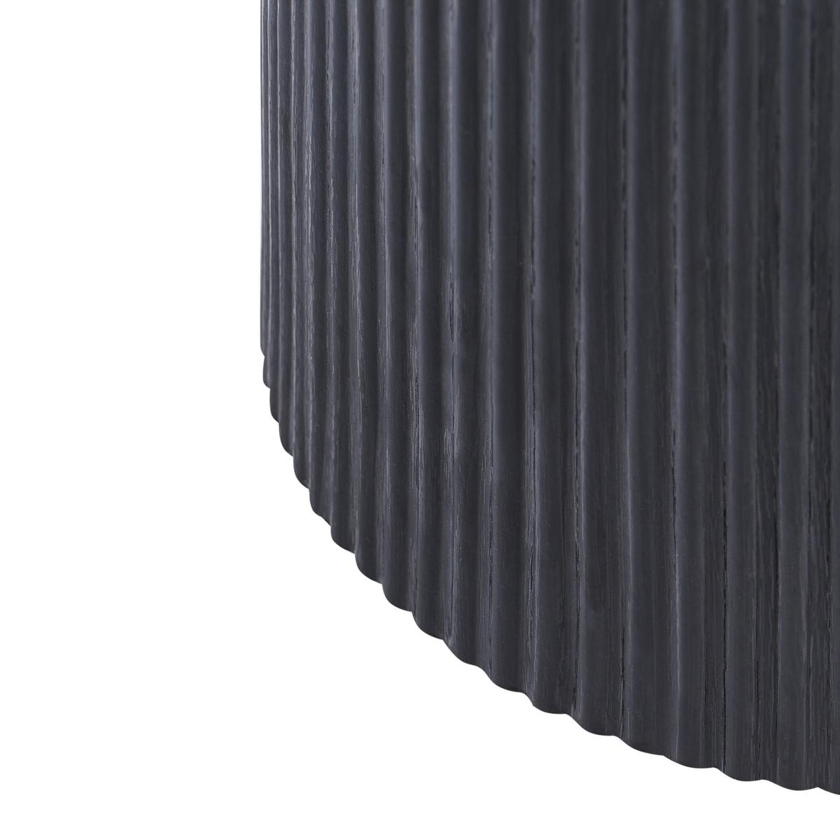 COUCHTISCH Keramik Schwarz Dora - Weiß, Keramik (80/80/40cm) - Beliani