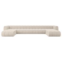 WOHNLANDSCHAFT modulares Sofa Joren-U3 - 501x177x70 cm Beige - Beige, Holzwerkstoff/Textil (501/70/177cm) - ALTDECOR