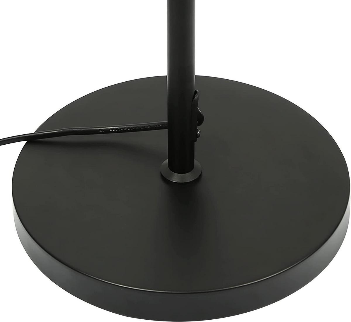 STEHLEUCHTE JAN 24/24/152 cm - Schwarz, Metall (24/24/152cm) - Nettlife