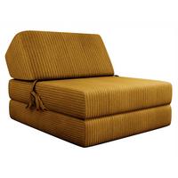 KLAPPSOFA Kevin Cord - Braun, Textil (73/58/90cm) - MIRJAN24