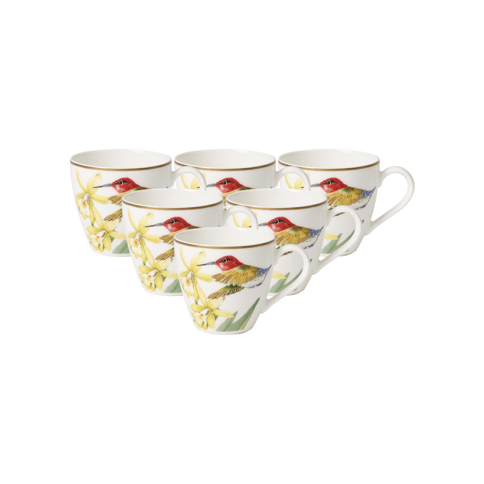 MOKKA- / ESPRESSOTASSEN Amazonia bunt 60 ml 6er Set - Multicolor, Keramik (0.06L) - Villeroy & Boch