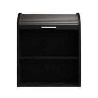 JALOUSIESCHRANK Eada 69 x 44 x 85 Rollladenschrank Schwarzstahl/Graphit - Schwarz/Graphitfarben, Holz (69/85/44cm) - 58aufmkessel