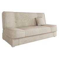 SCHLAFSOFA Gabi - Silberfarben/Naturfarben, Holz/Kunststoff (175/80/80cm) - MIRJAN24