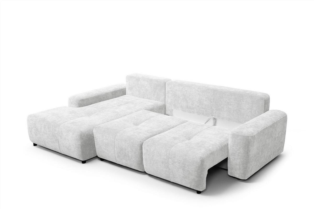 ECKSOFA Argos In Vibe - Hellgrau, Holzwerkstoff/Textil (170/267cm) - Fun Möbel