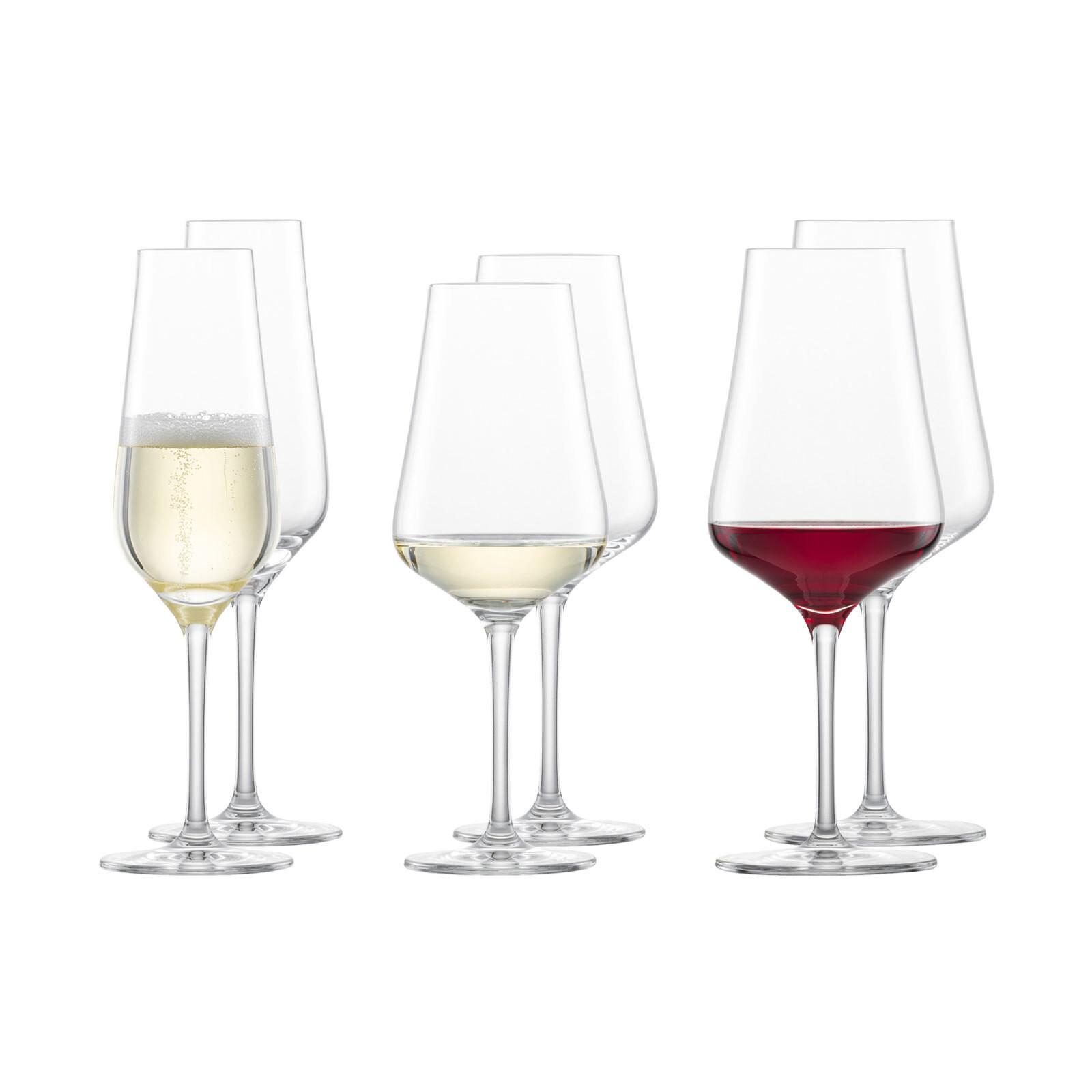 WEIN- UND SEKTGLÄSER Bouquet transparent 6-tlg. - Transparent, Glas - Zwiesel Glas