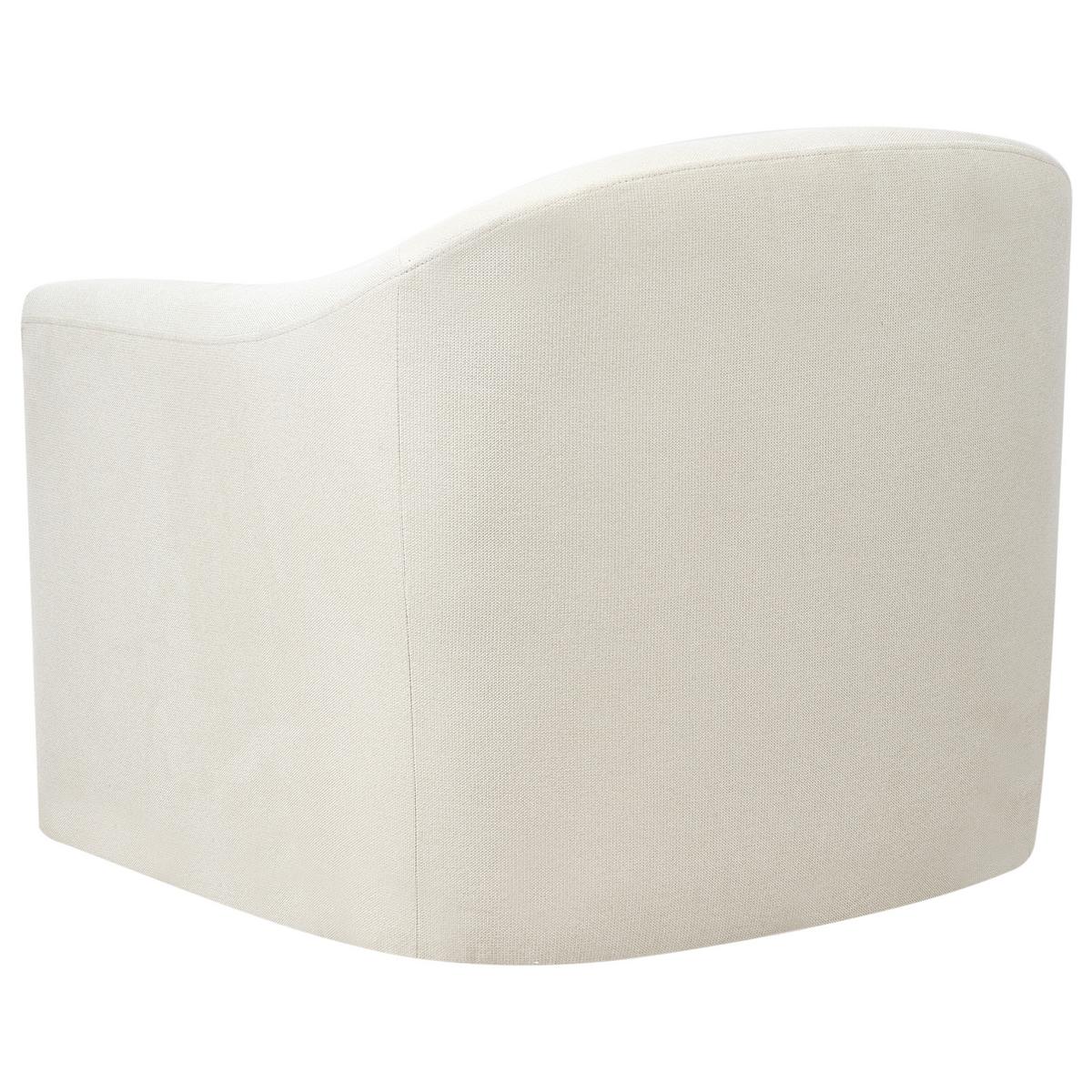 DREHSESSEL Stoff Hellbeige Magnor - Beige, Textil (76/74/73cm) - Beliani