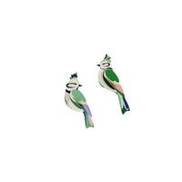 WANDSKULPTUR Bunt 4,5/14 cm - Multicolor, Wellpappe (4.5/14/5cm) - Studio Roof