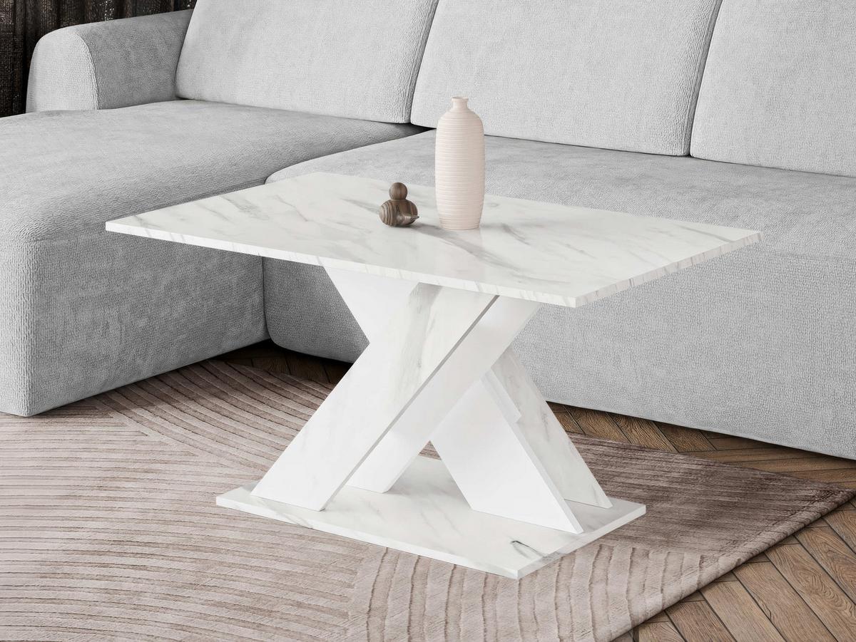 COUCHTISCH Toxx - Weiß, Holzwerkstoff (60/110/55cm) - MIRJAN24