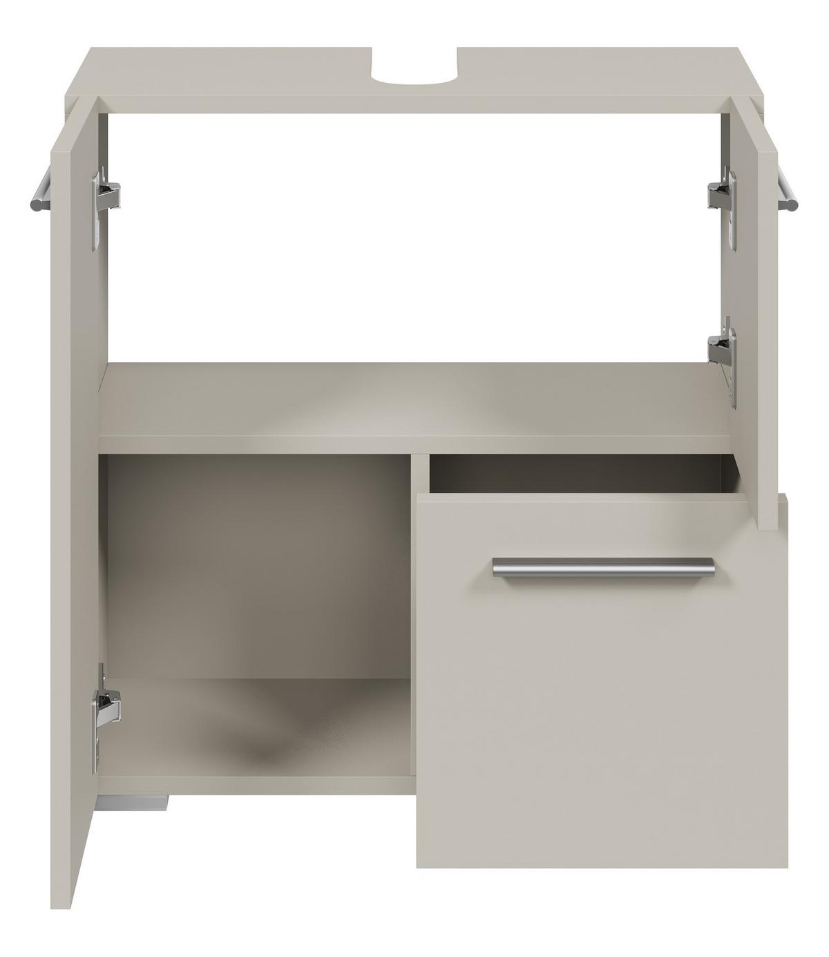 WASCHBECKENUNTERSCHRANK Mars Cashmere - 60 x 30 x 60 cm - Kaschmir, Holz (60/60/30cm) - Badplaats