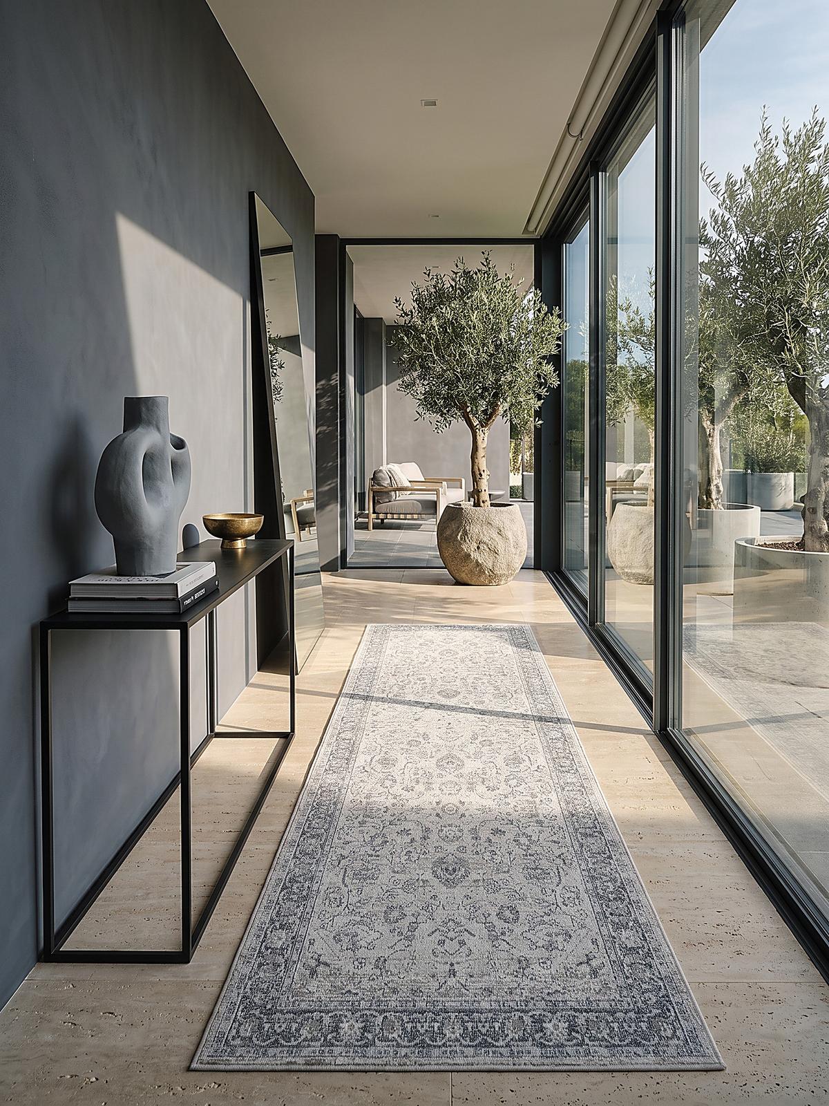 TEPPICH Outdoor Orientalisch LIMMAT Polypropylen Beige 80 x 300 cm - Beige, Textil (80/300cm) - KADIMA DESIGN